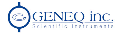 ancienne version du logo de geneq inc.