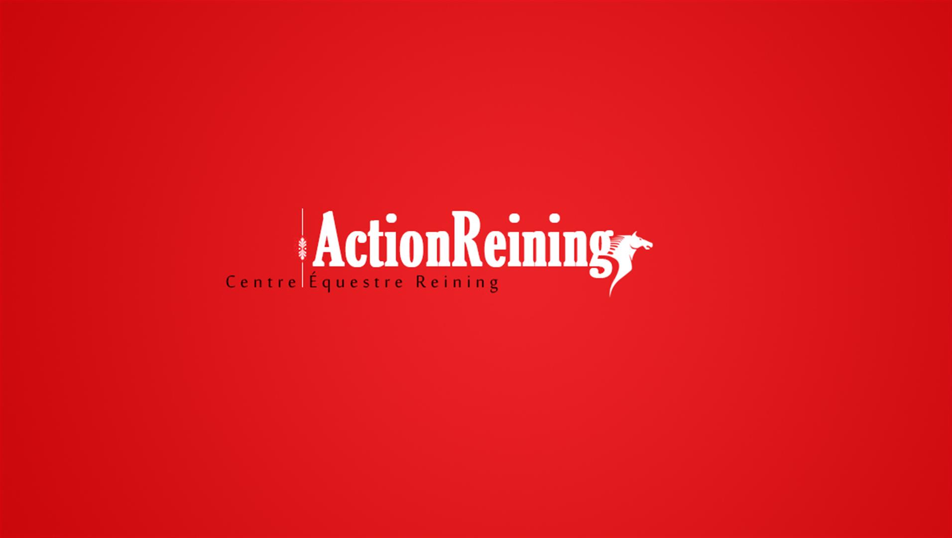 5 action reining logotype creation logo