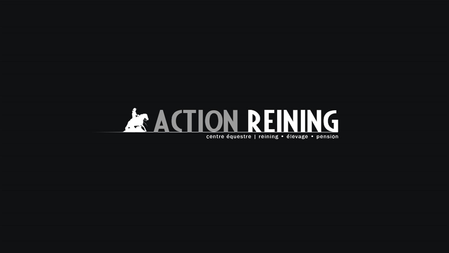 1 action reining logotype creation logo -