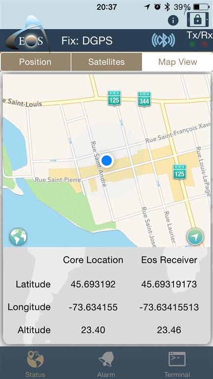 eos tools pro map iOS